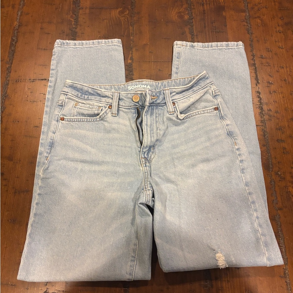 Sonoma Women's Denim Straight Leg Jeans